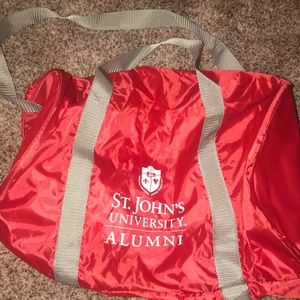 St. John’s university gym duffel bag